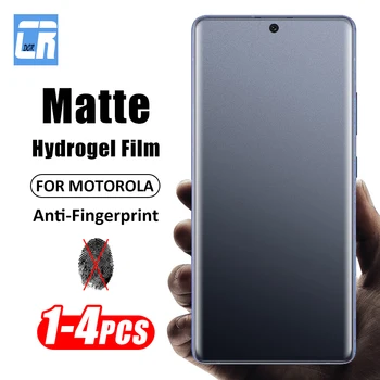 1-4 Шт. Матовая Гидрогелевая Пленка Для Motorola Edge 40 30 Neo 30 Fusion ThinkPhone Защитные Пленки для Moto X30 Pro G84 G54 G34 G14