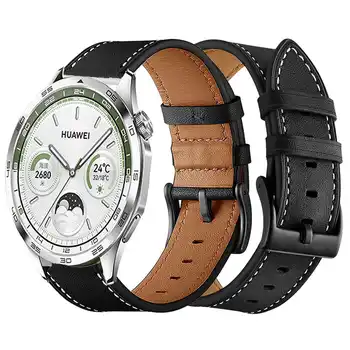20 мм 22 мм Браслеты Для Huawei Watch GT 4 46 мм Ремешок Для Смарт-Часов Аксессуары Кожаный Ремешок Для Honor Watch GS Pro 3 3i Ремешок Для Часов