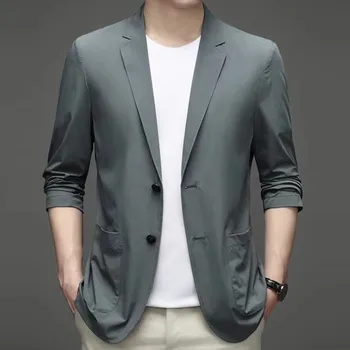 6172-2023 мужская новая корейская модная профессиональная куртка для делового отдыха, роскошный костюм в стиле Yinglun