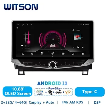 Автомобильная радиосистема WITSON Android 12 для Toyota TUNDRA XK50 SEQUOIA XK60 2007-2013 QLED Carplay Auto Stereo GPS Multimedia