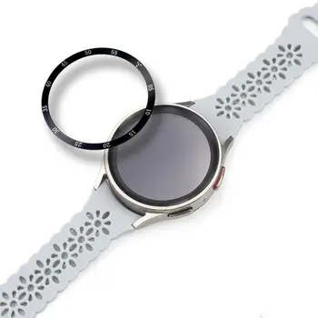 Безель часов с прозрачной шкалой, Износостойкий, защищающий от царапин и ржавчины 45-миллиметровый чехол-кольцо для смарт-часов Galaxy-Watch5 Pro