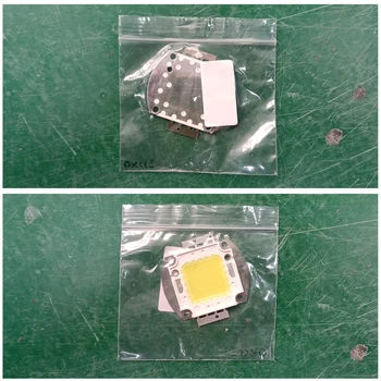 Светодиодный чип 100 Вт 7500LM Белая лампочка Прожектор высокой мощности Встроенный DIY