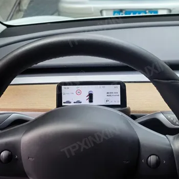 Цифровой Кластер Для Tesla Model 3/Y GPS Автомобильная ЖК-Приборная Панель Спидометр Километры Приборная Панель Мультимедийный Плеер