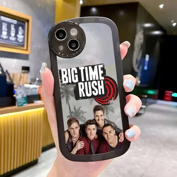 Чехол для телефона Big Time Rush для Iphone 14 13 Pro 11 12 Max Mini X XR XS 8 7 Puls Прозрачная противоударная задняя крышка