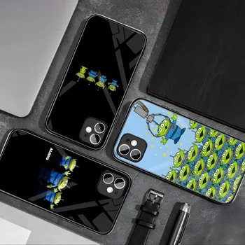 Чехол Для Телефона Disney Alien Из Закаленного Стекла Для iPhone 14 Pro Max Cover 13 12 Mini 11 X XS XR SE 2020 6 6S 7 8 Plus Coque