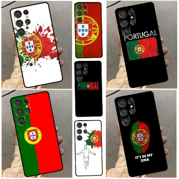 Чехол С Национальным Флагом Португалии Для Samsung Galaxy S23 Ultra S22 Ultra S20 FE S21 FE Note 10 20 S8 S9 S10 Plus Cover