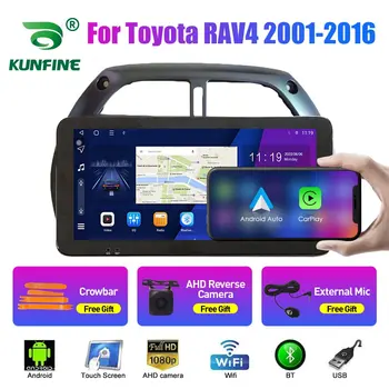 10,33 Дюймов Автомобильный Радиоприемник Для Toyota RAV4 2001-2006 2Din Android Восьмиядерный Автомобильный Стерео DVD GPS Навигационный Плеер QLED Экран Carplay