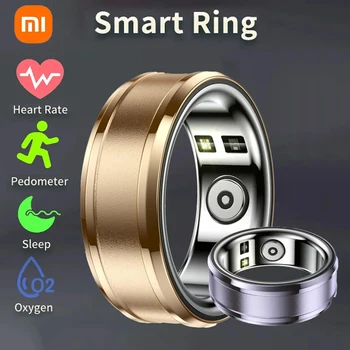 2024 Xiaomi R3 Смарт-Кольцо Браслет Мониторинг сердечного ритма Водонепроницаемый Кислород в крови Отслеживание сна и спортивного Здоровья Пальцевое Цифровое Кольцо