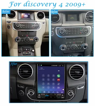 Carplay Головное Устройство GPS Навигация Автомобильное Радио Carplay Для Land Rover Landrover Discovery 4 LR4 2009-2021 Мультимедиа Android Стерео