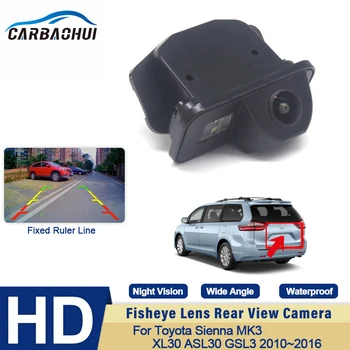 CCD Автомобильное Зеркало Заднего Вида HD Камера Ночного Видения Для Toyota Sienna MK3 XL30 ASL30 GSL3 2010 2011 2012 2013 2014 2015 2016