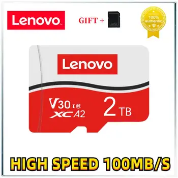 Lenovo 2TB Micro TF/SD-Карта 1TB Высокоскоростная SD / TF 512GB 256GB TF SD Флэш-Карта Памяти 128GB Mini SD-Карта Для Nintendo Switch Ps5