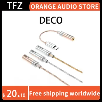 TFZ DECO 3 Type-c До 3,5 мм HiFi Усилитель для наушников Type-c Адаптер USB-C до 3,5 мм Аудиокабель SUPERTFZ