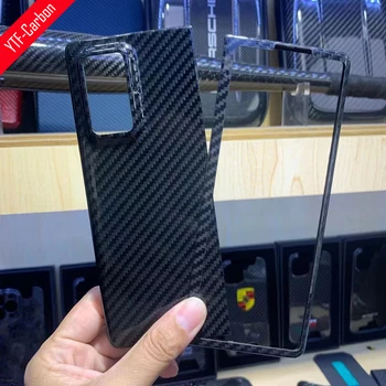 YTF-carbo Чехол из углеродного волокна для Samsung Galaxy Z Fold 2 чехол из арамидного волокна Глянцевый Тонкий дизайн, защита от падения, чехол для z fold 2