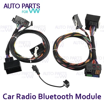 Автомобильный MIB Радио Модуль Bluetooth Провод Прямой Штекер Беспроводной Микрофонный Жгут Проводов Для VW RCD510 9W2 9W7 9ZZ RNS510