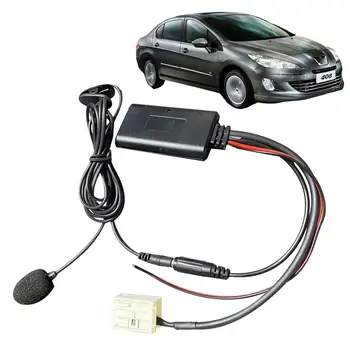 Автомобильный модуль Bluetooth-адаптера bluetooth 5.0 Кабель-адаптер AUX Стерео Музыкальный интерфейс AUX для беспроводного аудиоадаптера