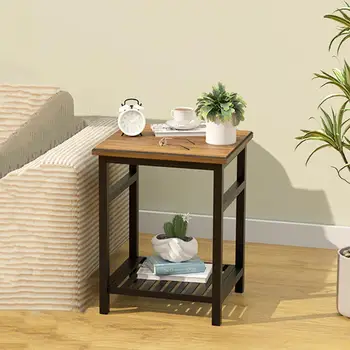 Бамбуковая прикроватная тумбочка, Прикроватный столик, современные минималистичные прикроватные столики для спальни, гостиной, гостиной, Легко Собираемая мебель для прикроватных тумбочек.