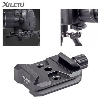 Быстрозажимное Зажимное Сиденье Xiletu QR40S Универсальное Быстрозажимное Сиденье, например, для штатива-стабилизатора Shadow S Micro-single Camera