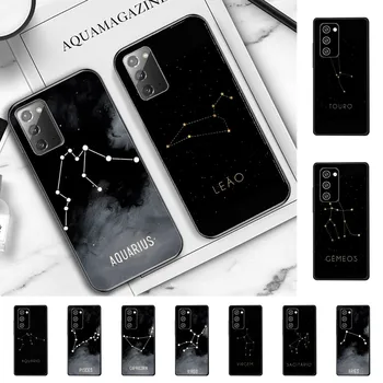 Двенадцать Созвездий Чехол Для телефона Samsung Note 8 9 10 20 Pro Plus Lite M 10 11 20 30 21 31 51 A 21 22 42 02 03