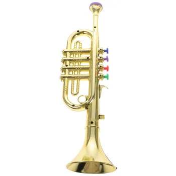Детская труба для детей Музыкальные духовые инструменты Саксофон Труба рожок Раннее обучение для детей Багажник для малышей