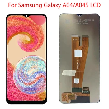 Для Samsung A04 ЖК-дисплей, сенсорная панель, дигитайзер экрана Samsung A045 LCD, дисплей A045F, A045M