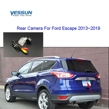 Камера заднего вида Yessun fisheye для Ford Escape 2013 ~ 2019 720P парковочная система assit/широкоугольная камера номерного знака
