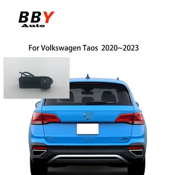 Камера заднего вида для Volkswagen Taos 2020 2021 2022 2023 автомобильная задняя дверь грузовика ночного видения парковочная камера заднего вида