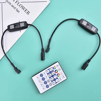 Контроллер WS2812B Bluetooth Музыка для светодиодной ленты, USB пульт дистанционного управления с приложением