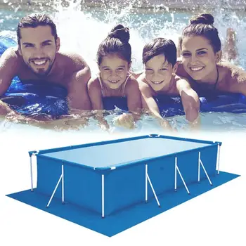 Многоразмерный коврик для бассейна, ткань для покрытия бассейна, Прямоугольный коврик для защиты пола бассейна, Надувной защитный коврик для бассейна
