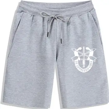 Мужские шорты С логотипом Special Forces Military De Oppresso Liber, Мужские Модные Мужские шорты