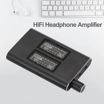 Наушники HiFi Усилитель для наушников 3,5 мм Разъем Aux Портативный Регулируемый аудиоусилитель 16-150 Ом для музыкального плеера мобильного телефона