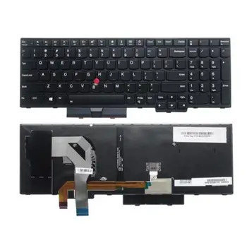 Новинка для lenovo Thinkpad T570 T580 P51s P52s (не совместима с P51 P52) клавиатура США с подсветкой