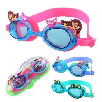 Новые детские очки для плавания с защитой от запотевания, Профессиональные спортивные очки для плавания, водонепроницаемые Детские очки для плавания Оптом