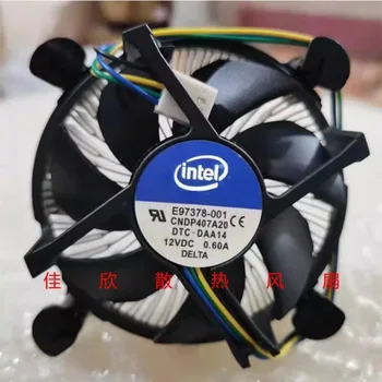 Оригинальный новый вентилятор процессора для Intel E97378-001 12V 0.60A 775 Pin 1155/1150/1156 Охлаждающий вентилятор