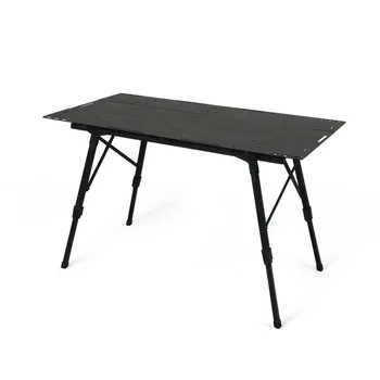 Открытый Складной стол из алюминиевого сплава в стиле милитари с Тройным подъемником Тактический стол Легкий Стол для пикника Новый