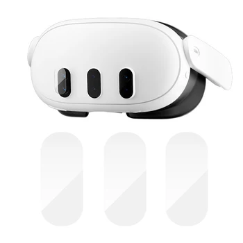 Очки Виртуальной Реальности Содержат Закаленную Пленку Для Защиты Объектива Камеры Meta Quest 3 От Отпечатков Пальцев, Закаленную Защитную Пленку, Аксессуары Для Виртуальной Реальности