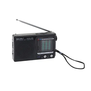 Погодное радио KK9 SW AM FM, портативное карманное радио с батарейным питанием, долговечное мини-радио для экстренного выхода из урагана