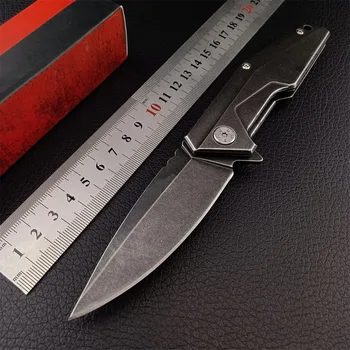 Практичный Карманный Складной Нож, Тактический Портативный Нож Для Самообороны, Нож Для Выживания, Изысканный Наружный Инструмент
