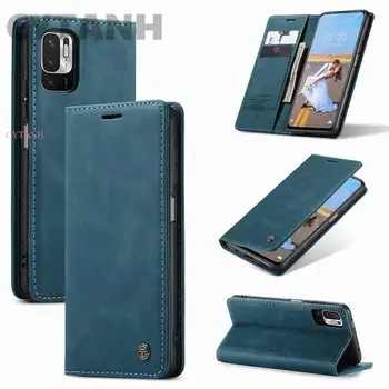 Премиум Винтажный Чехол-бумажник из Матовой Кожи Samsung Galaxy S21 Ultra S20 Plus FE с Магнитной Застежкой, Откидная Крышка, Слоты Для Карт памяти G04D