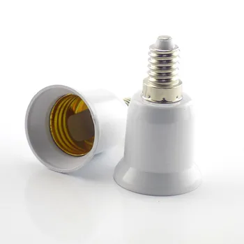 Преобразователь держателя лампы E14 в E27, преобразователи огнестойкой розетки 220 В, адаптер для преобразования лампочек, Аксессуары для освещения