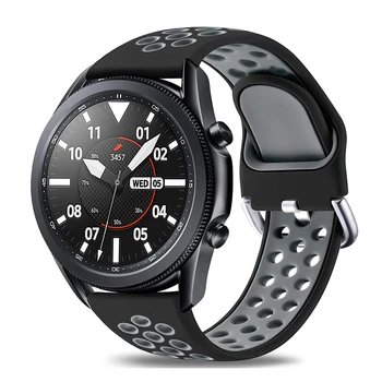 Силиконовый Ремешок для Samsung Galaxy Watch4 Bands 40 мм 44 мм Мягкий Спортивный Браслет Ремешок для Galaxy Watch 4 Classic 46 мм 42 мм Браслет