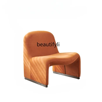 Скандинавское кресло-диван, современный минималистский Дизайнерский диван для отдыха, Бесшумное кресло для конференций, туалетный столик, кресло для спальни