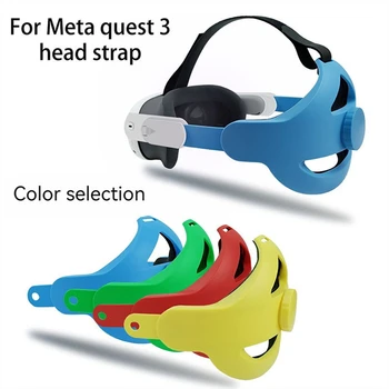 Сменное оголовье, красочная накладка на голову, Регулируемый ремешок на голову для аксессуаров для очков виртуальной реальности Quest 3
