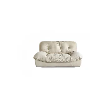 Ткань Yunduo technology современный простой итальянский тканевый диван минималистского размера для гостиной