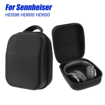 Футляр для хранения в твердом корпусе Дорожная коробка для наушников Sennheiser HD598 HD600 HD650 Чехол для переноски гарнитуры Сумка для переноски