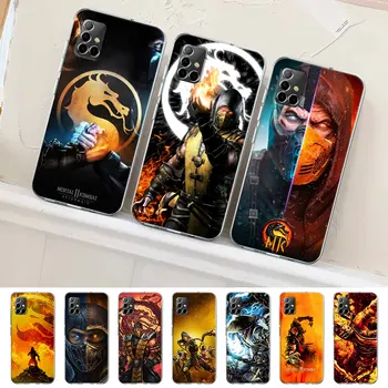Чехол Mortal Kombat для Samsung Galaxy A54 A14 A32 A24 A53 A34 A12 A33 A51 A52 A13 A31 A72 A52s A71 A21s Мягкий чехол для телефона из ТПУ