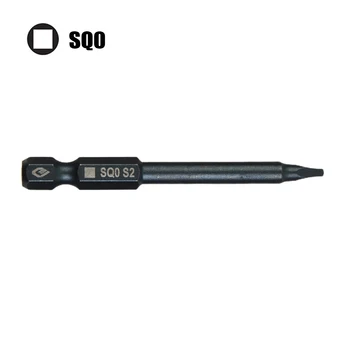 Шестигранная Ручка Профессиональная Стальная Отвертка Длина Рукоятки Инструмента 6.35 мм 65 мм Для Электрического Шестигранного Хвостовика SQ0 SQ1 SQ2 SQ3