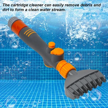 Щетка для чистки фильтра для бассейна, средство для удаления пыли и грязи, инструмент для очистки сердечника фильтра для воды в бассейне